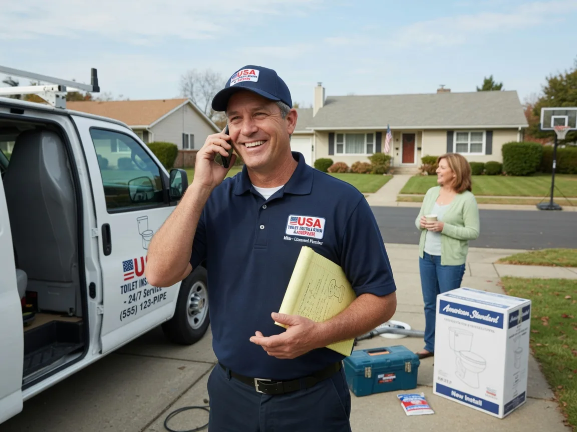 Toilet Installation De Witt, IA FAQs